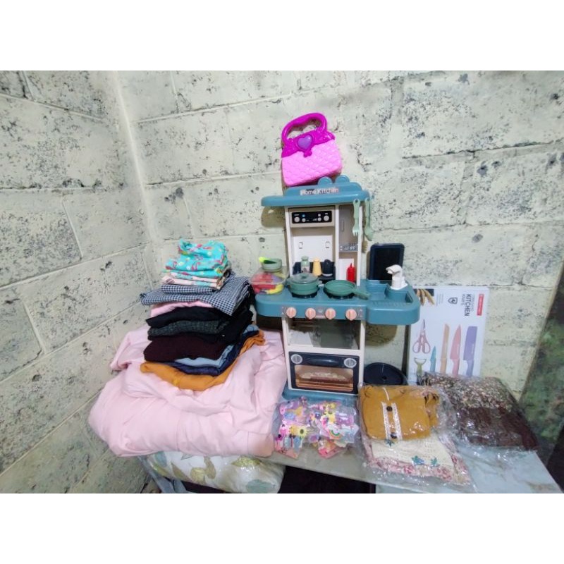 preloved mainan kitchen set anak