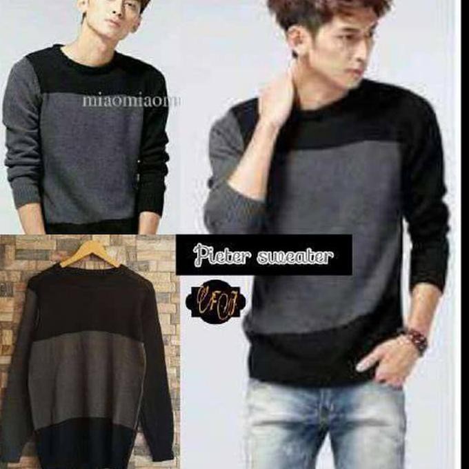 Pojokfashion.co.id - SWEATER RAJUT PIETER TRIBAL PRIA DAN WANITA