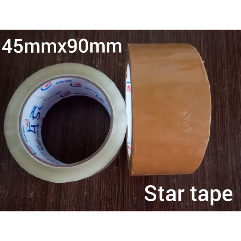 

Lakban bening /coklat 45mm