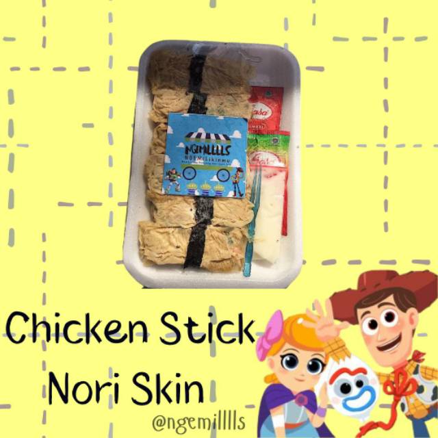 

Frozen chiken stick nori skin dimsum