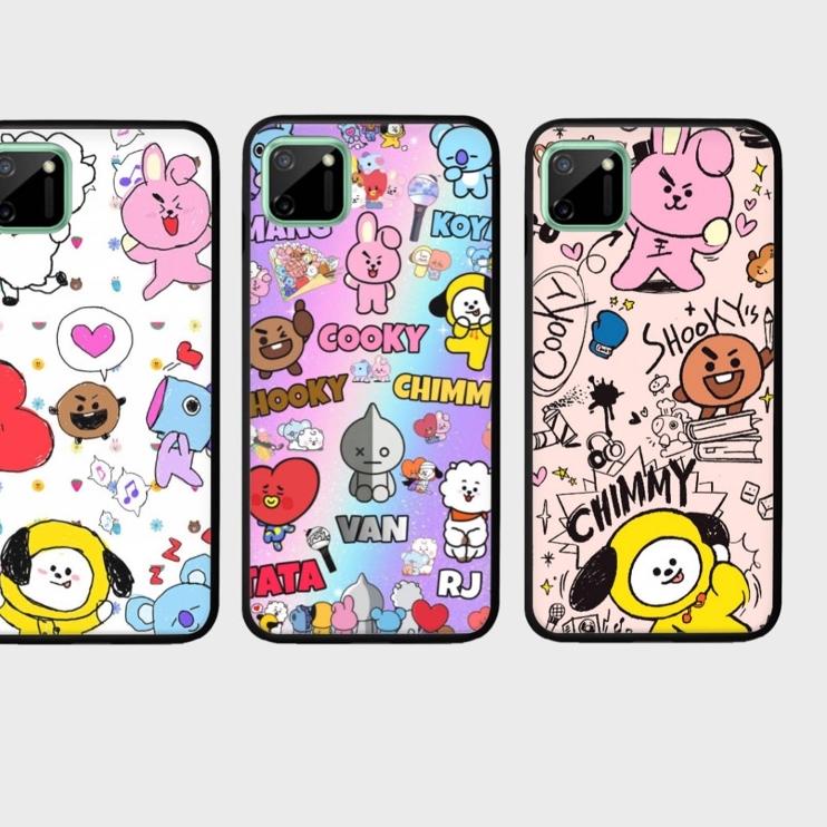 Case Realme C11 C12 C15 C17 C20 C21 C25 C1 C2 Narzo 20 30A 8 7 7i Pro silikon casing softcase motif 