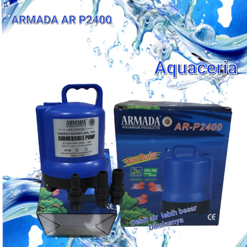 Mesin Pompa Celup Hemat Energy ARMADA AR P2400 Pompa Celup Air Kolam Best Quality