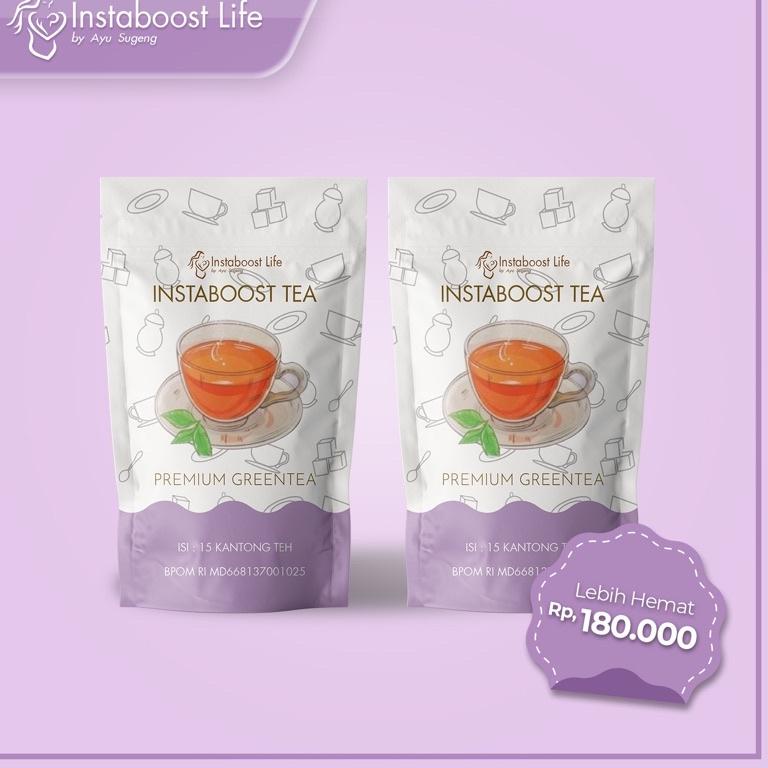 <QoZ ✿> Bundling Instabost Life Tea Detox 15 Days 2 Pcs ||Trend diskon