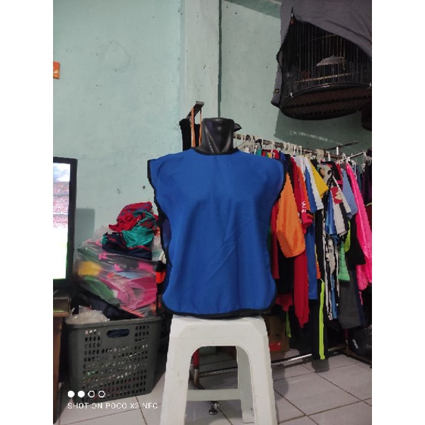 Rompi futsal rompi bola karet setengah lusin