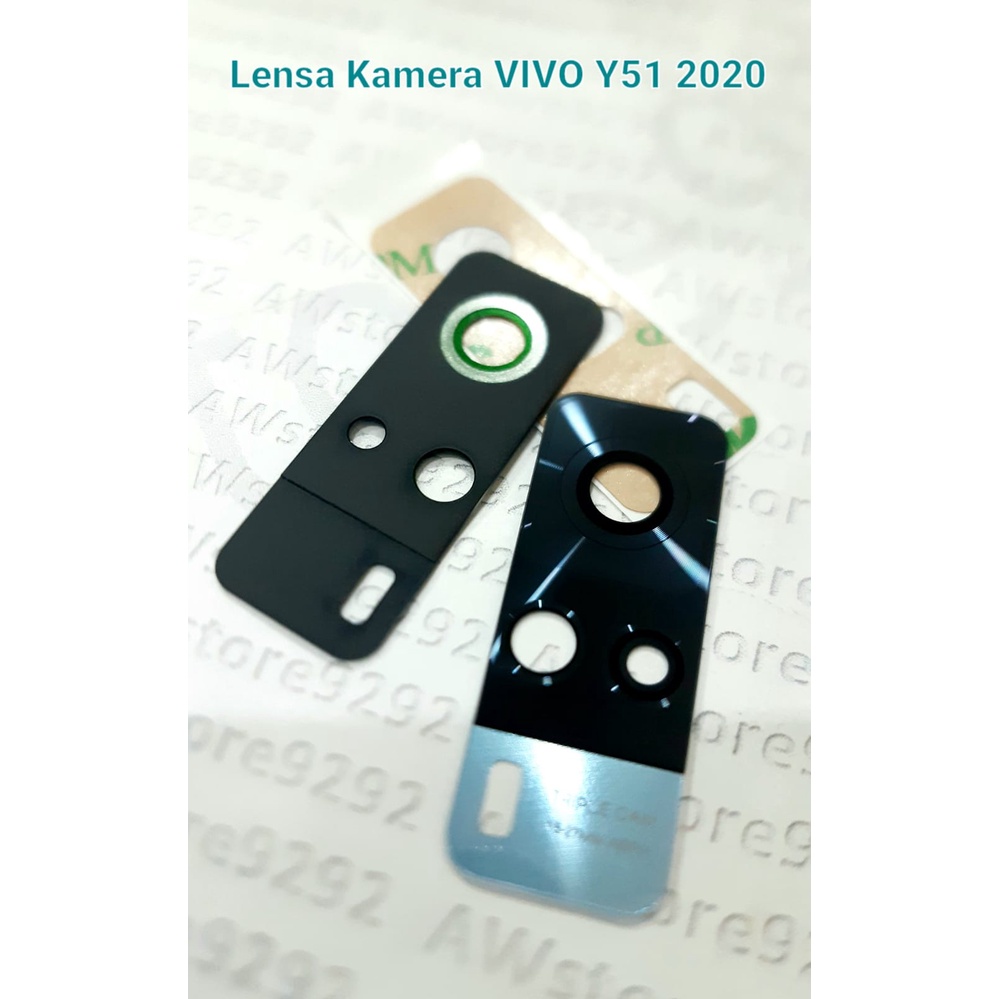 Camera Lens Lensa Kamera Kaca Kamera Belakang VIVO Y51 2020