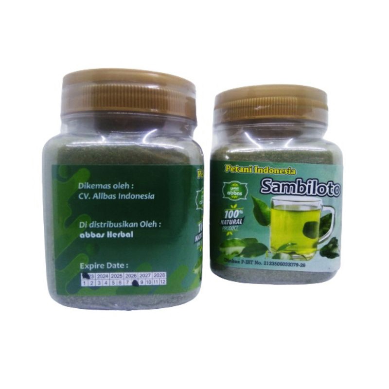 

sambiloto abbas petani indonesia 100 gr