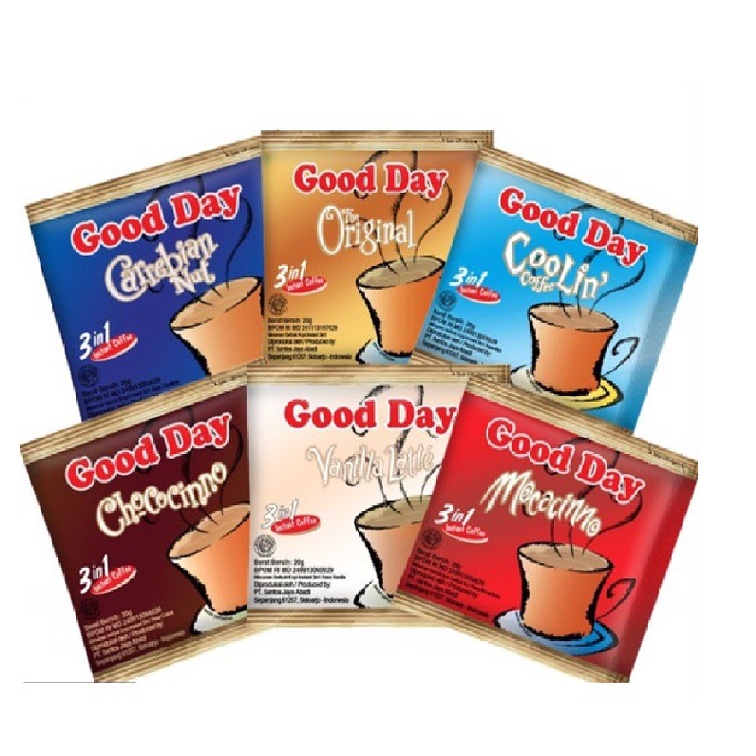 

Good Day / Goodday renceng isi 10 sachet