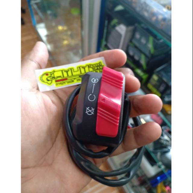 Tombol holder kanan stater engine off yamaha xabre