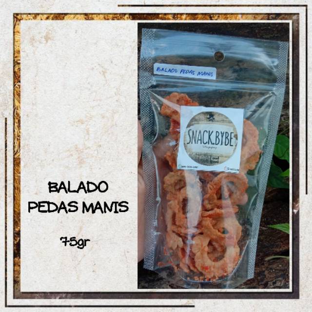 

KERIPIK PARE RASA BALADO PEDAS MANIS