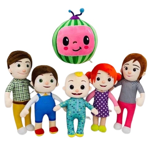 Mainan boneka karakter lucu/mainan anak terbaru  Baby Jojo Lucu Bahan Plush Lembut  Hadiah ulang tahun mainan anak perempuan anak