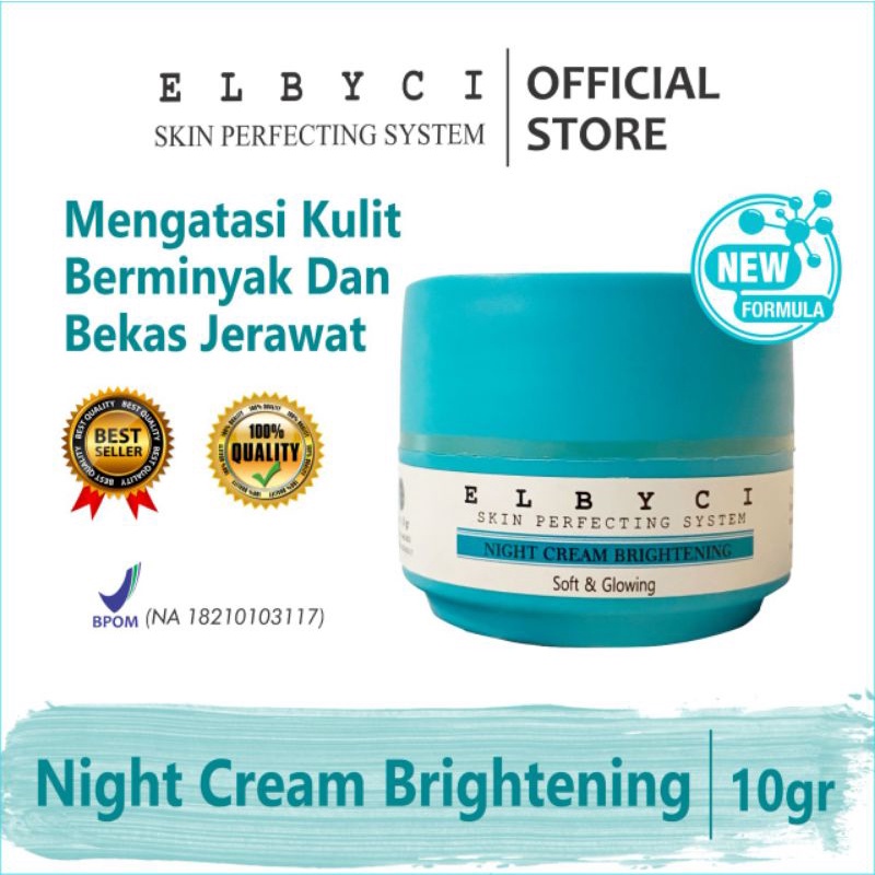 NIGHT CREAM BRIGHTENING ELBYCI