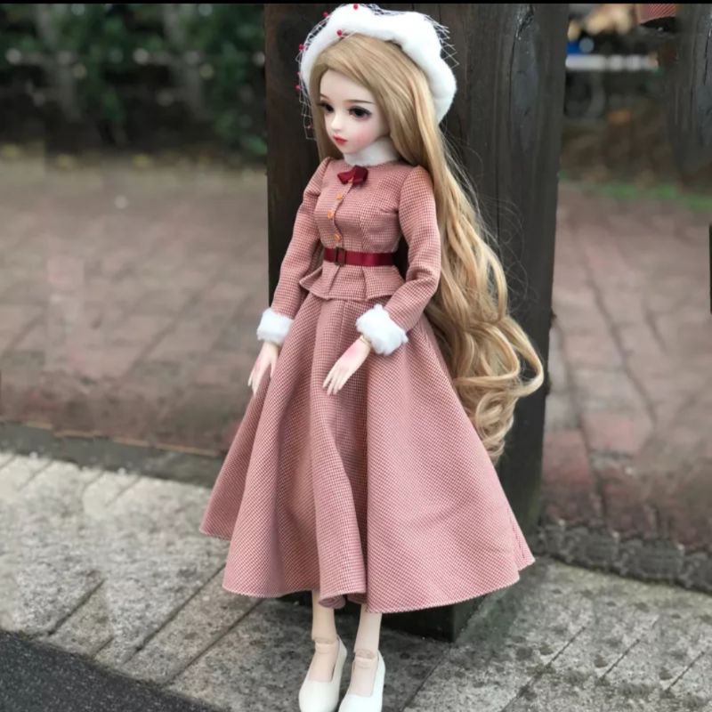 New Boneka BJD 60cm Style Korean Fullset