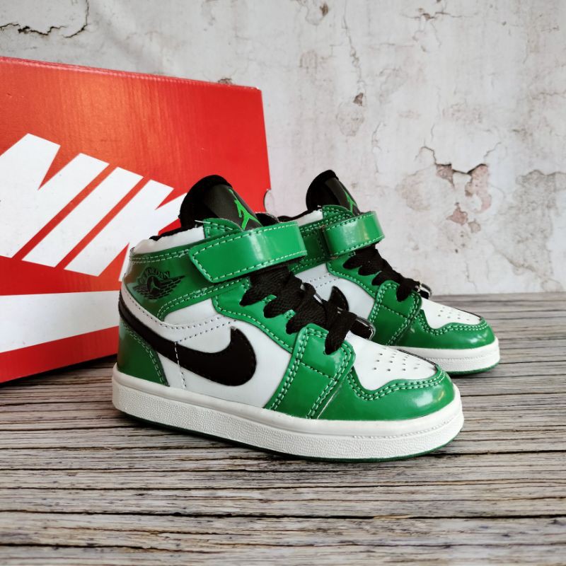 SEPATU JORDAN KIDS MERAH PREMIUM QUALITY SEPATU ANAK JORDAN