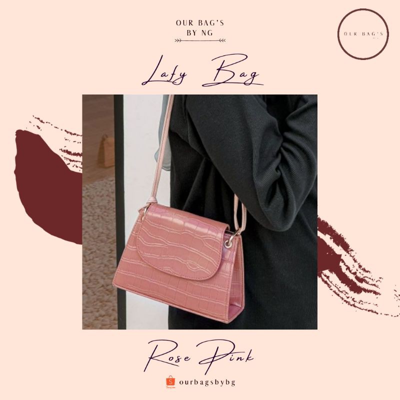 LAFY BAG/SHOULDER BAG/SLING BAG/TAS PUNDAK/TAS KETEK/TAS KEKINIAN/ TAS CROCO/TAS MURAH/TAS CEWE