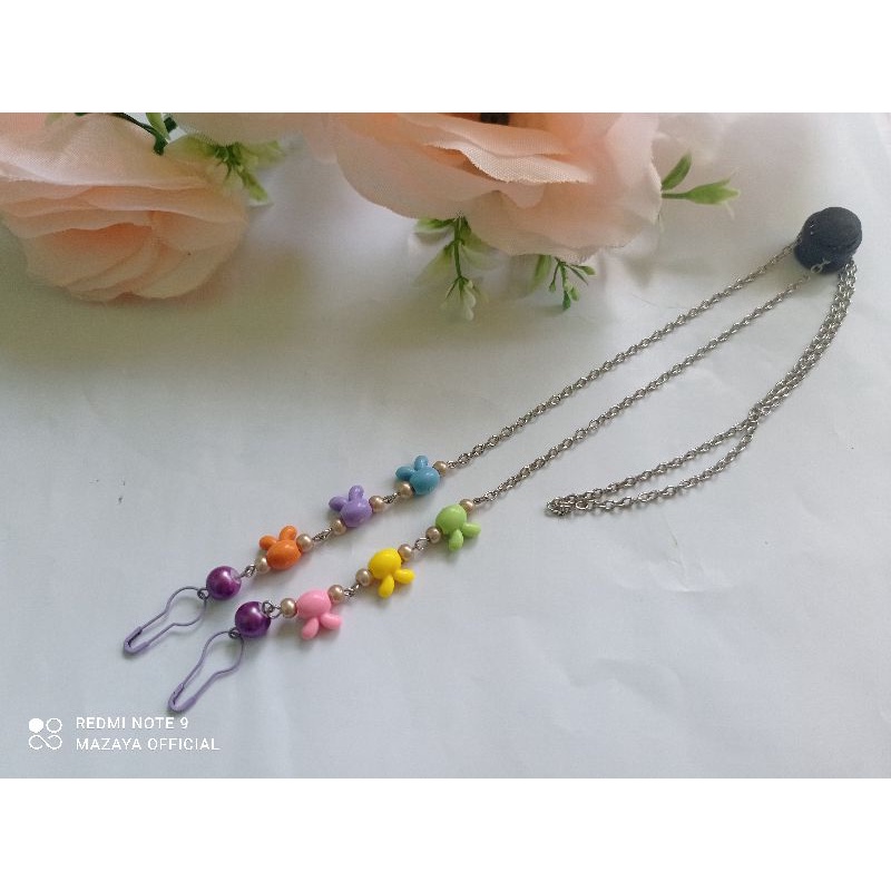 #KALUNG MASKER TALI MASKER KONEKTOR STRAP MASKER MURAH UNIK LUCU