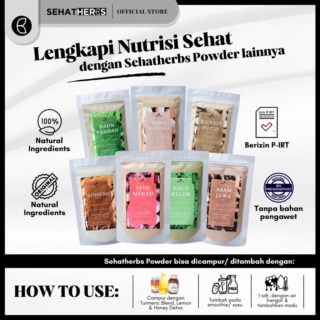 

Sehatherbs Powder (New)