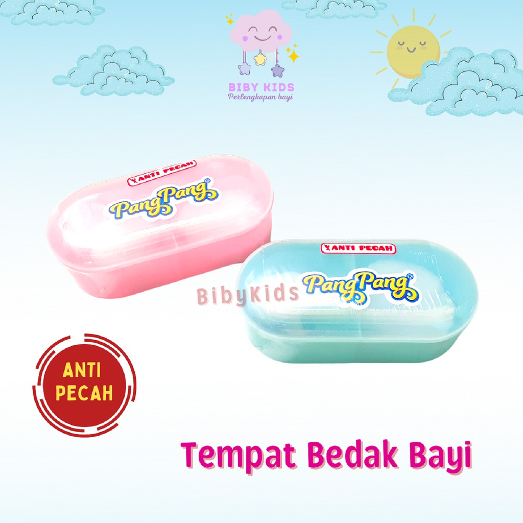 ANTI PECAH Tempat Bedak Bayi Tabur Perlengkapan Mandi Baby Newborn Murah Lucu Peralatan Bayi Lahir
