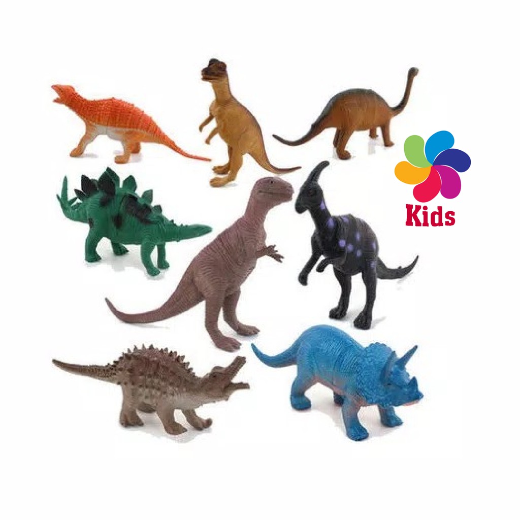  Mainan  binatang  dinosaurus  set figure 8pcs Shopee Indonesia