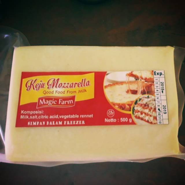 Mozarella Magic Farm 500gr/Keju Mozarella