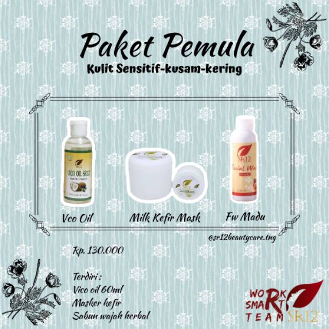 PAKET PEMULA KERING SR12 / SR12 PAKET PEMULA/ PAKET PEMULA HONEY