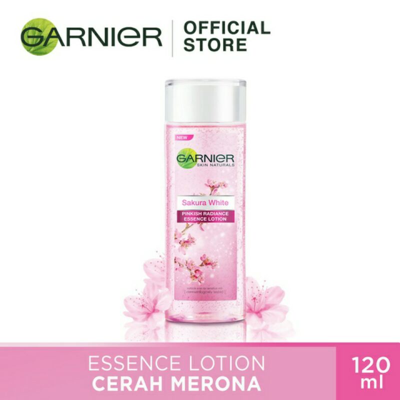 Jual GARNIER SAKURA ESSENCE LOTION 120ML Shopee Indonesia