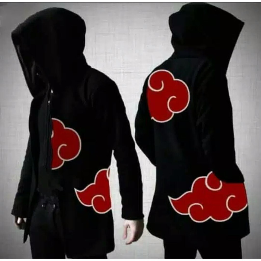 Promo Murah High Jaket Jubah Akatsuki Pain - Free Stiker Anime - Free Pouch Mini - Qeqe Warehouse