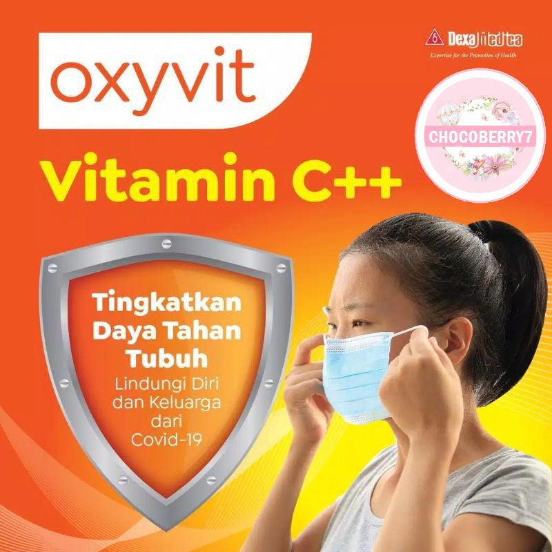 Oxyvit Vitamin C / vitamin E / Betacaroten suplemen daya tahan tubuh