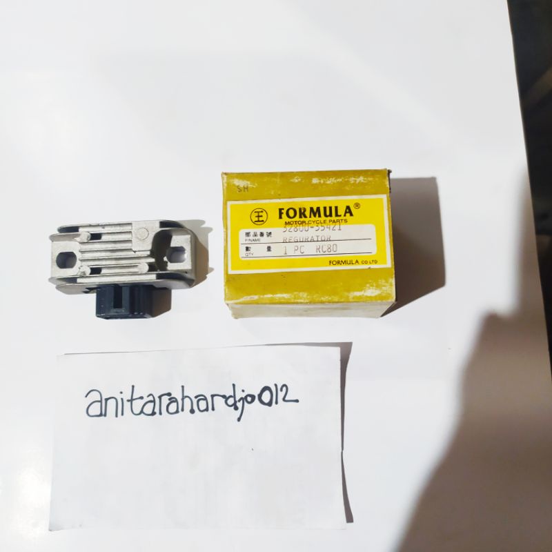 Regulator Kiprok Suzuki  RC80 RC100 merk Formula