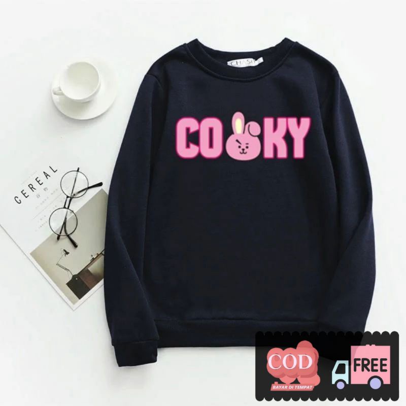 [BISA COD] Sweatshirt BT²¹ Sweater BT21 Kaos BT21 Baju BT21