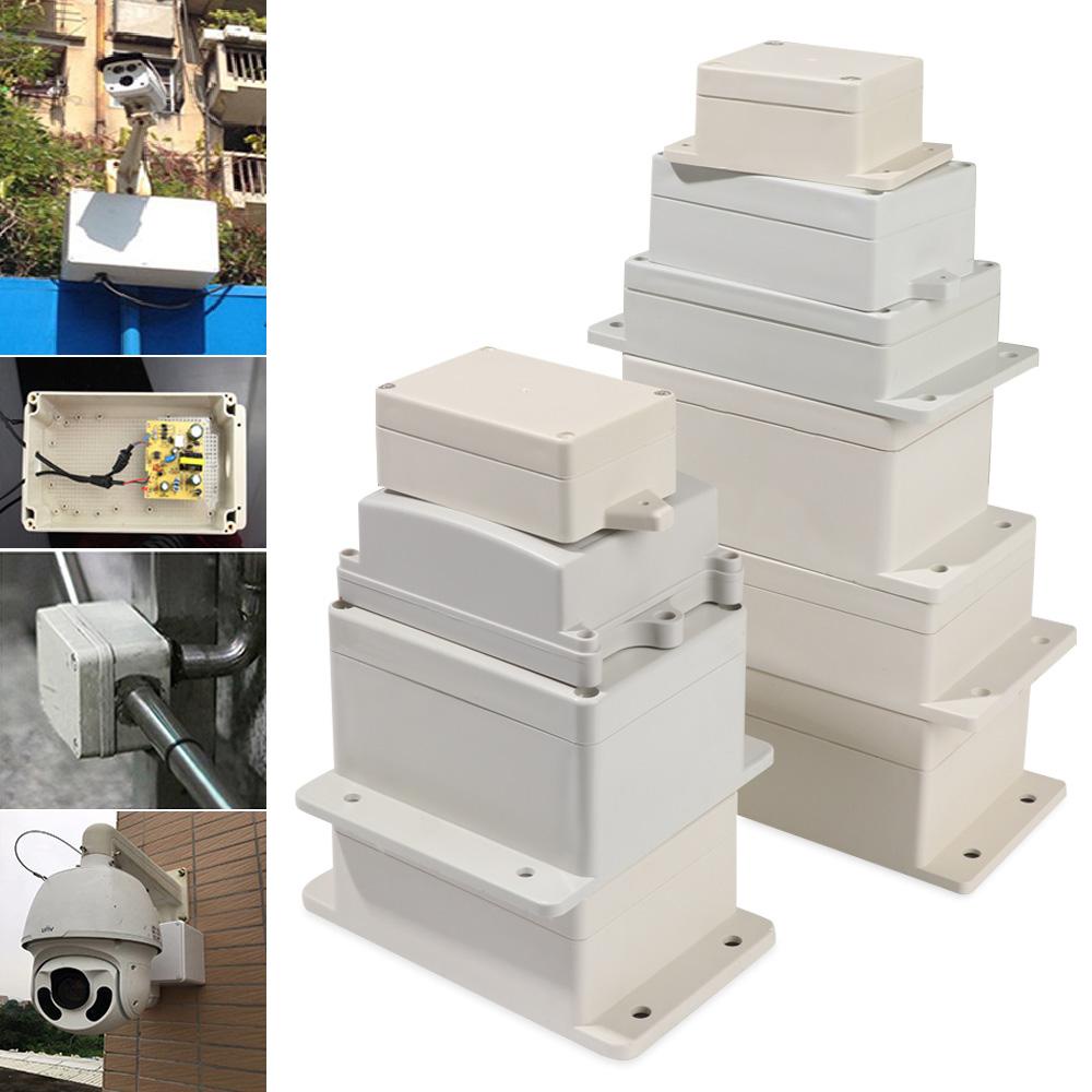 CHOOKYY Enclosure Case Putih Anti Air Plastik ABS Bagian Instrumen
