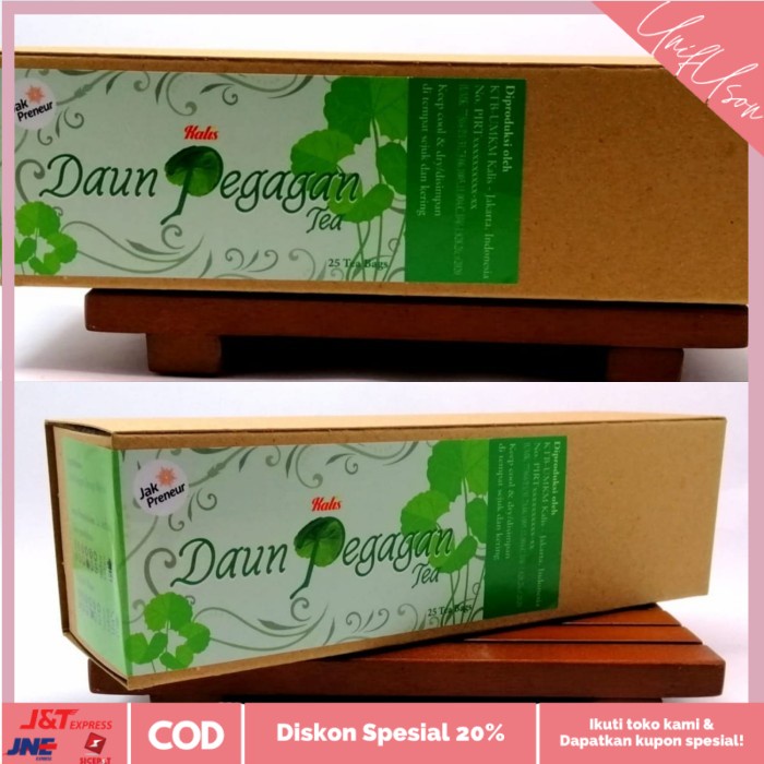 

⭐COD⭐ Teh Celup Daun Pegagan Isi 25