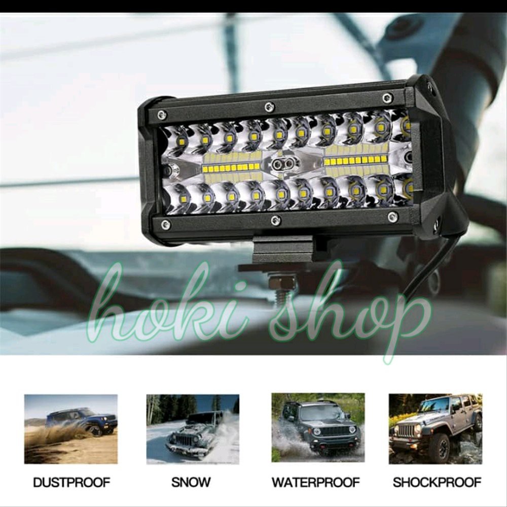 Lampu Sorot Lampu Tembak 40 Led Motor Mobil Berkualitas Shopee Indonesia