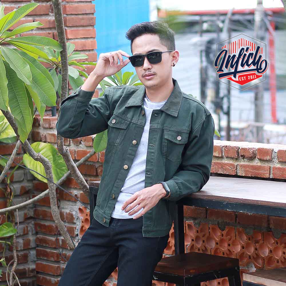 Jaket Jeans Pria / Jaket Denim Pria - Original Inficlo