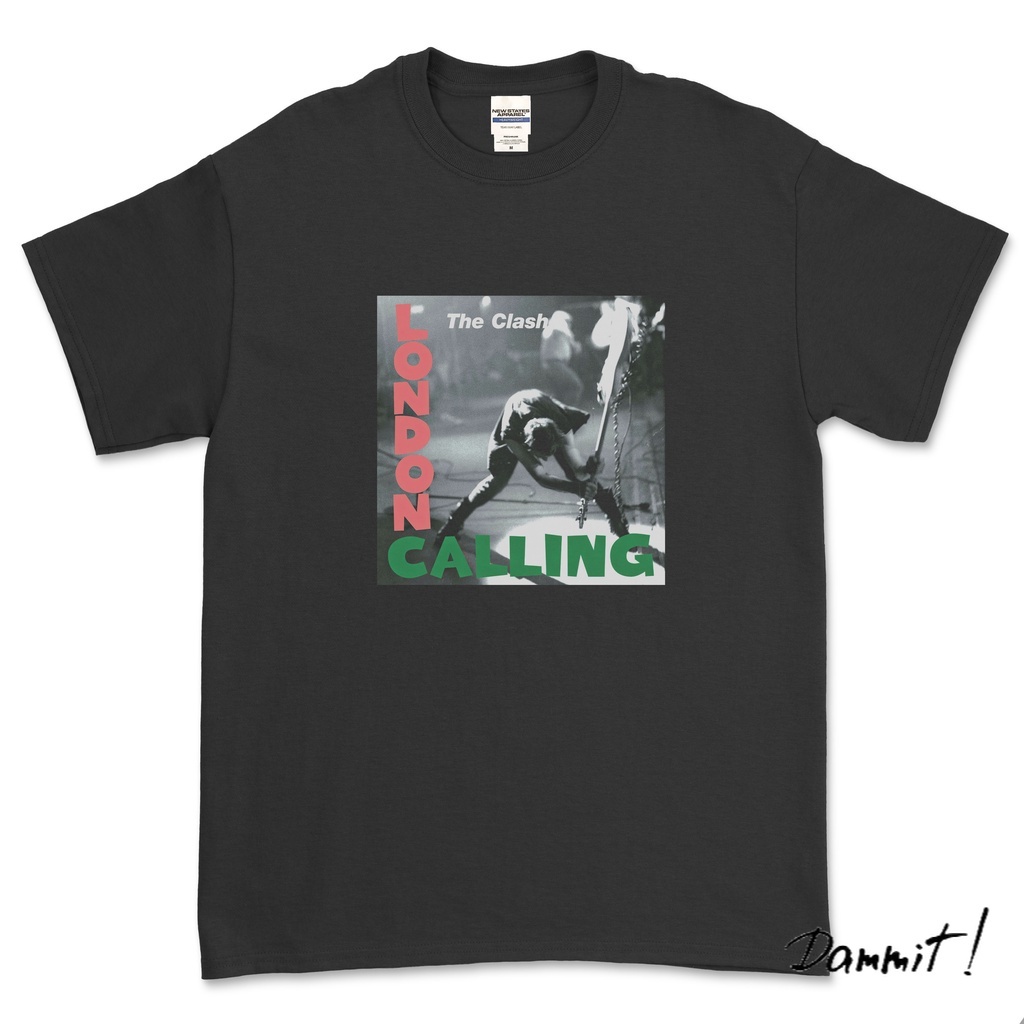 THE CLASH - LONDON CALLING (HITAM) / KAOS BAND