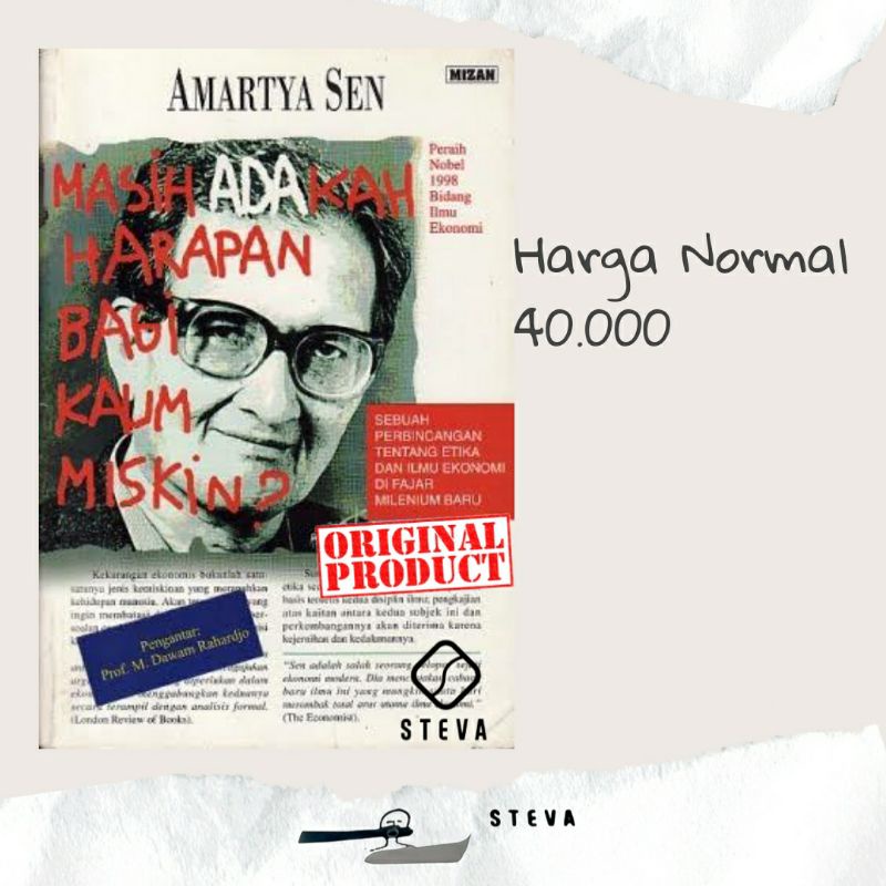 Masih Adakah Harapan bagi Kaum Miskin - Amartya Sen