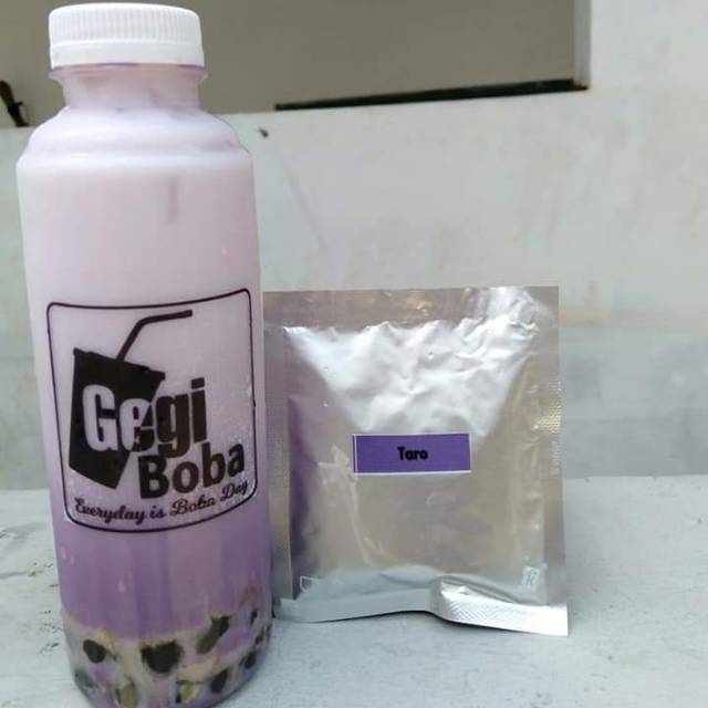 Bubuk minuman Bubble drink aneka rasa