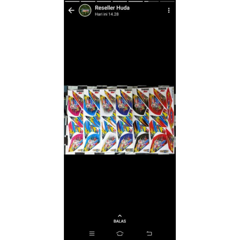 striping variasi Vixion new