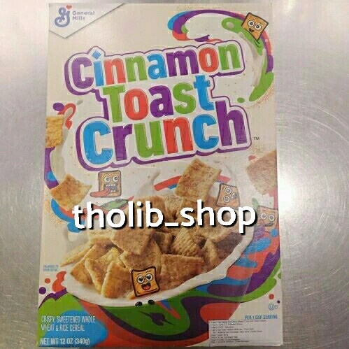 

general mills cinnamon toast crunch cereal 340gr