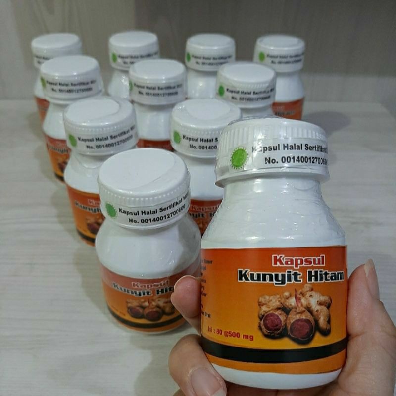 Kapsul Kunyit Hitam untuk Kesehatan