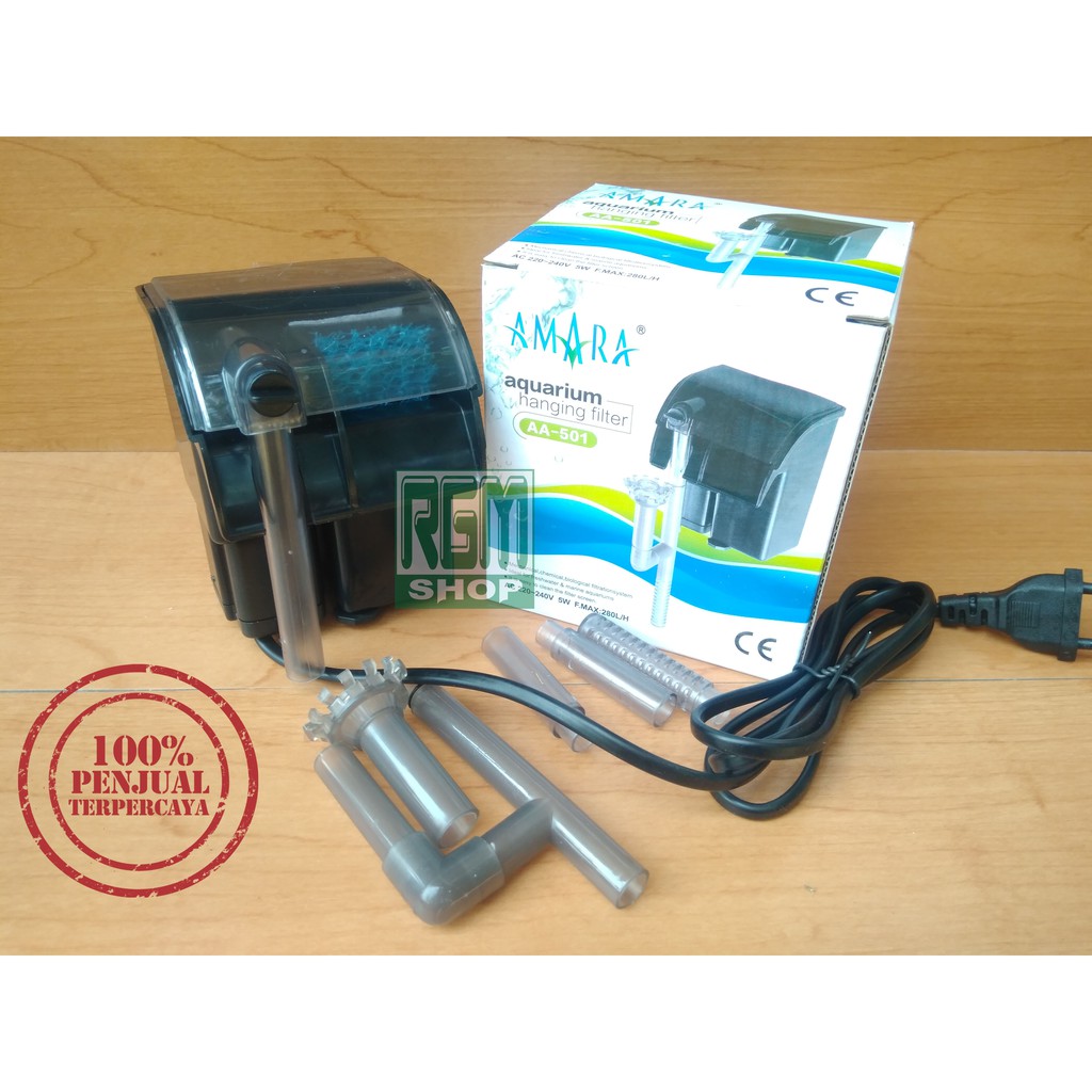 Amara hanging filter gantung aa-501 aa 501 aquarium aquascape murah