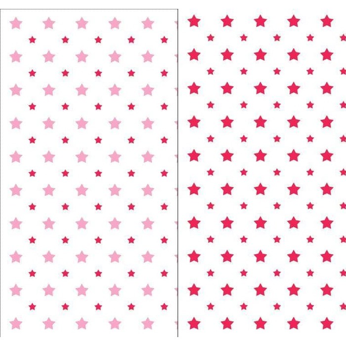 Kertas Scrapbook - Funky Stars Design