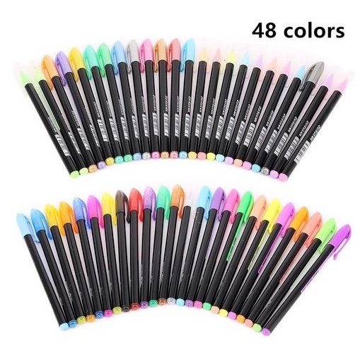 Pen Gel Glitter 48 Warna