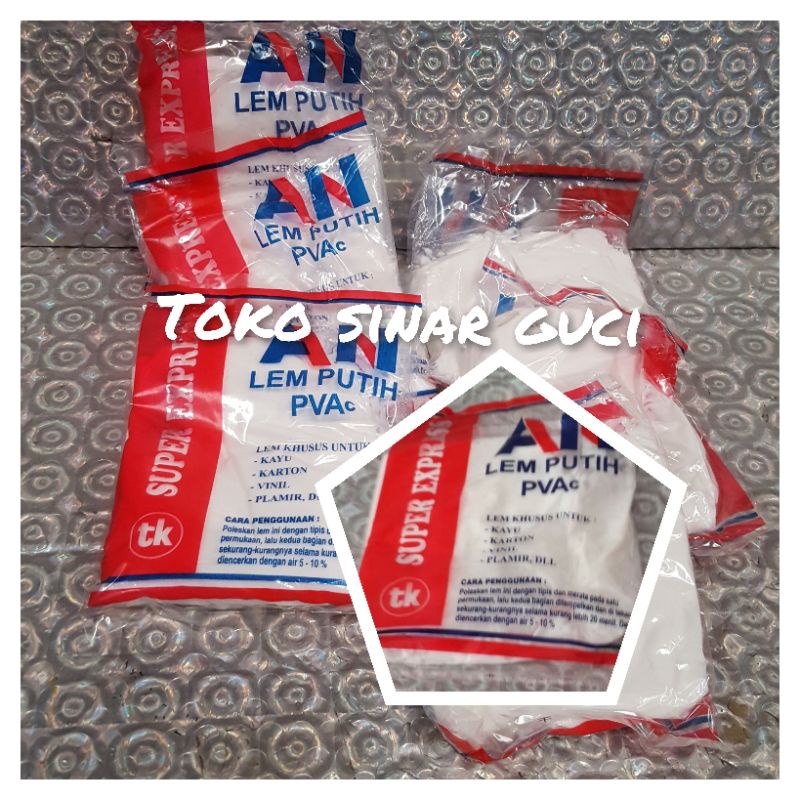 

LEM AN PUTIH 200 GRM bukan fox