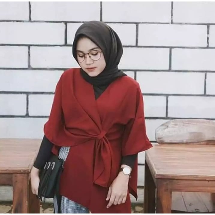 Hagia Clt - Irish Outerwear Kardigan Batwing Terbaru Model Korean Style