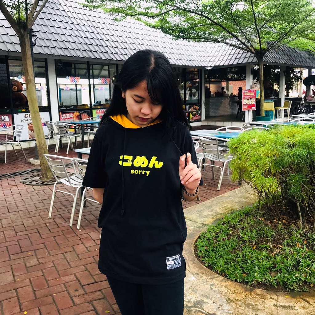 Tshirt Hoodie Sorry Kanji Japan Premium Unisex