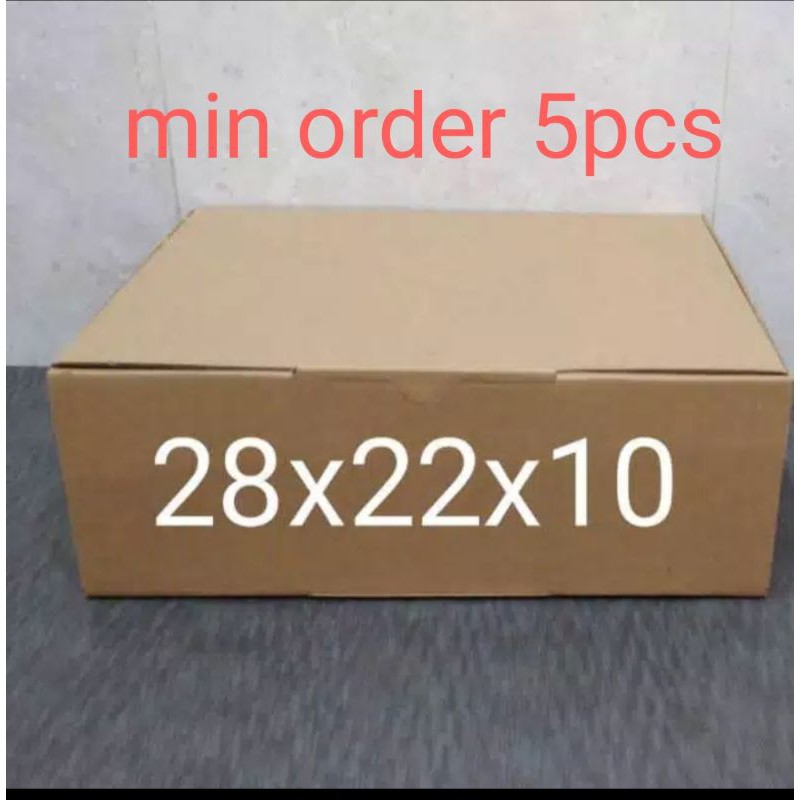 

Kardus packing box pizza/die cut 28x22x10