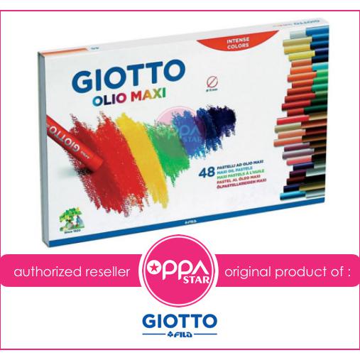 

CRAYON GIOTTO OLIO MAXI SET 48 WARNA PASTEL