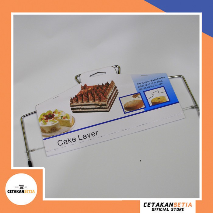 

Pemotong Bolu Cake Laver | Pisau Bolu