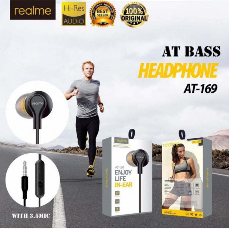 Handsfree Headset Realme AT-169