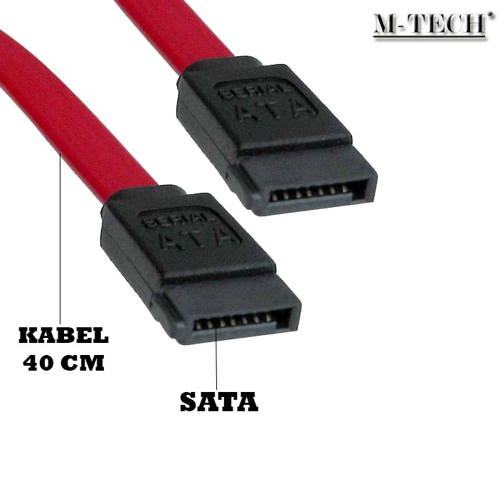Kabel SATA Merah Untuk SSD/ Hardisk/ DVD